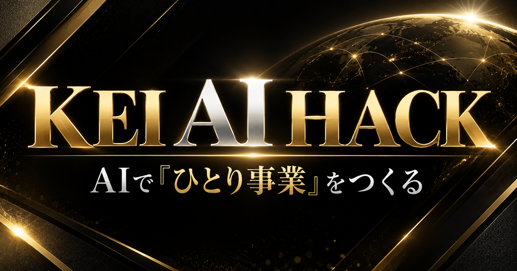 KEI AI HACK — AIで「ひとり事業」をつくる